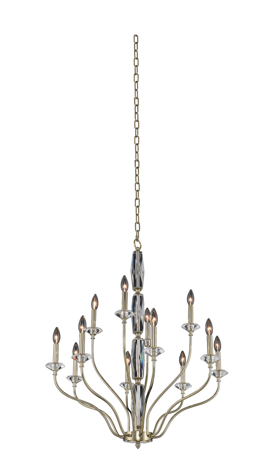 Allegri Savia 035671-041-FR001 Chandelier Light - Champagne Gold