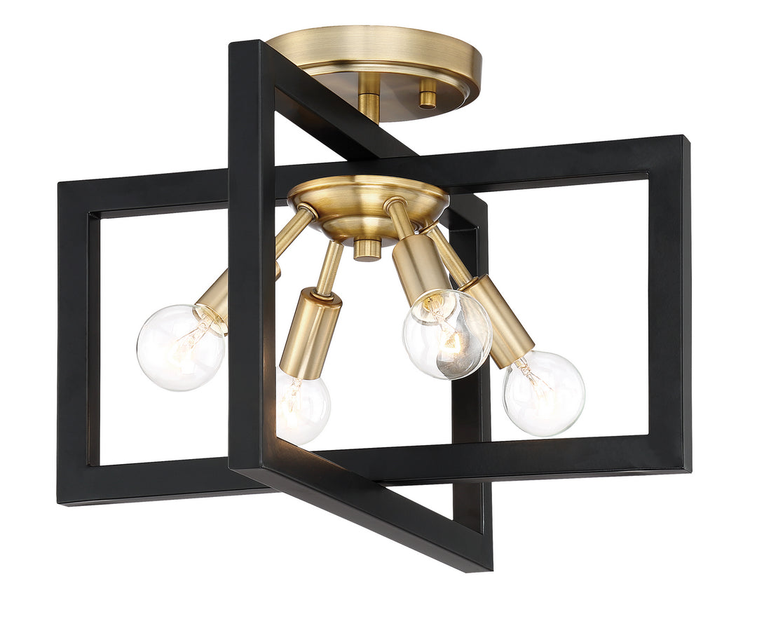 Designers Fountain Xander 92811-AWB Ceiling Light - Aged Warm Brass