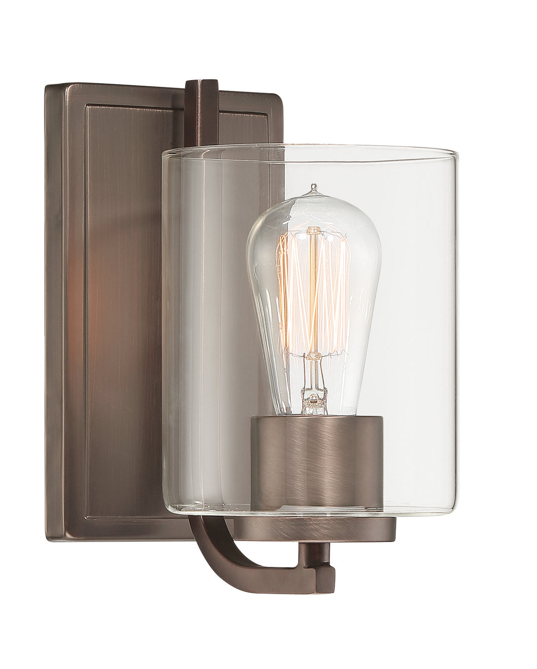 Designers Fountain Liam 93001-SCB Wall Light - Bronze (Satin Copper)