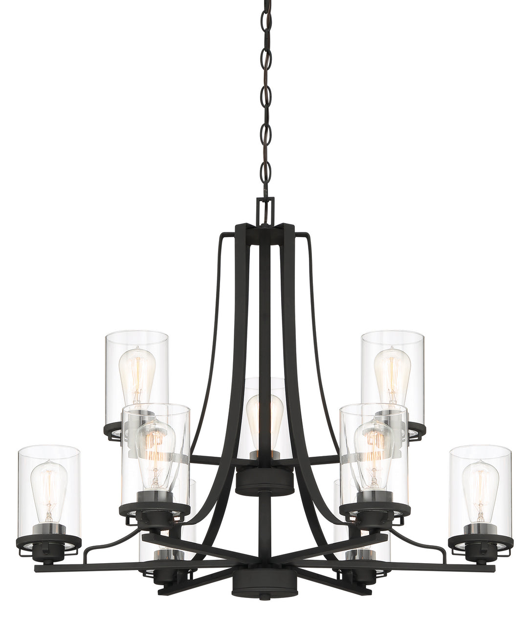 Designers Fountain Jedrek 93389-BK Chandelier Light - Black