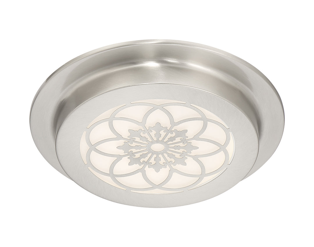 Designers Fountain Deco Edge LED1271-SP Ceiling Light - Satin Platinum