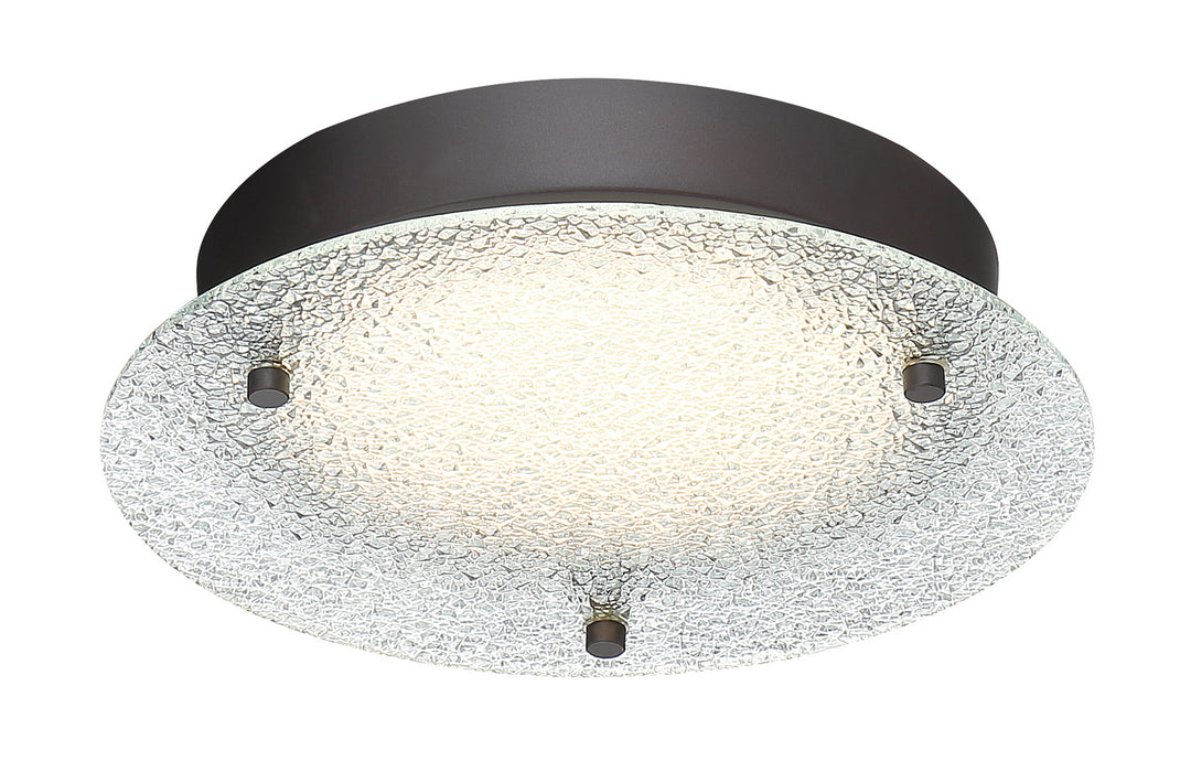 Designers Fountain Deco Edge LED1276-SB Ceiling Light - Satin Bronze