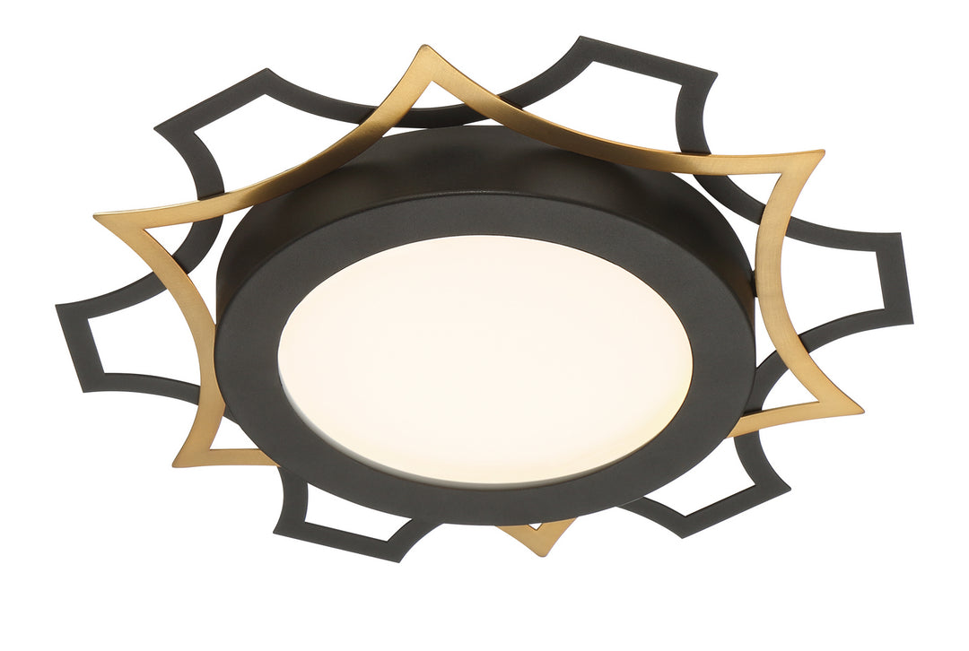 Designers Fountain Deco Edge LED1279-BK Ceiling Light - Black