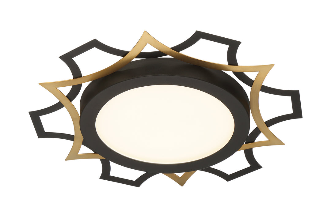 Designers Fountain Deco Edge LED1299-BK Ceiling Light - Black