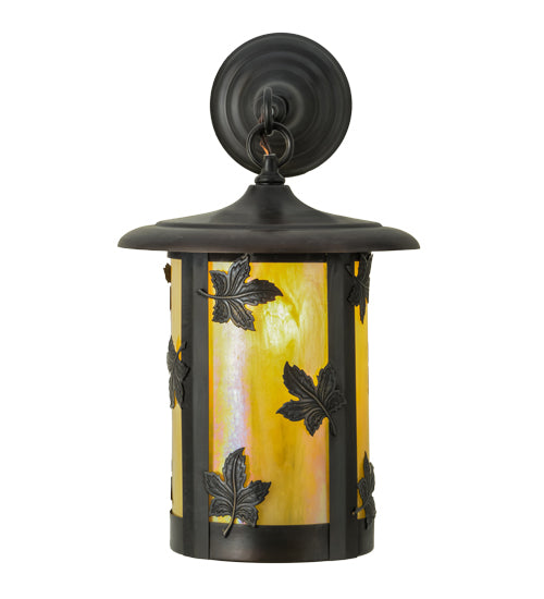 Meyda Tiffany Lighting 90965 Fulton Wall Sconce Outdoor Bronze / Dark