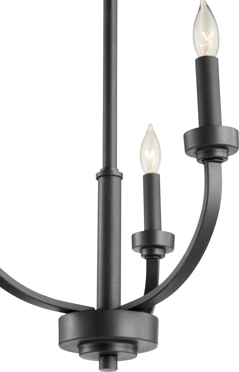 Quorum Reyes 6160-3-69 Chandelier Light - Textured Black
