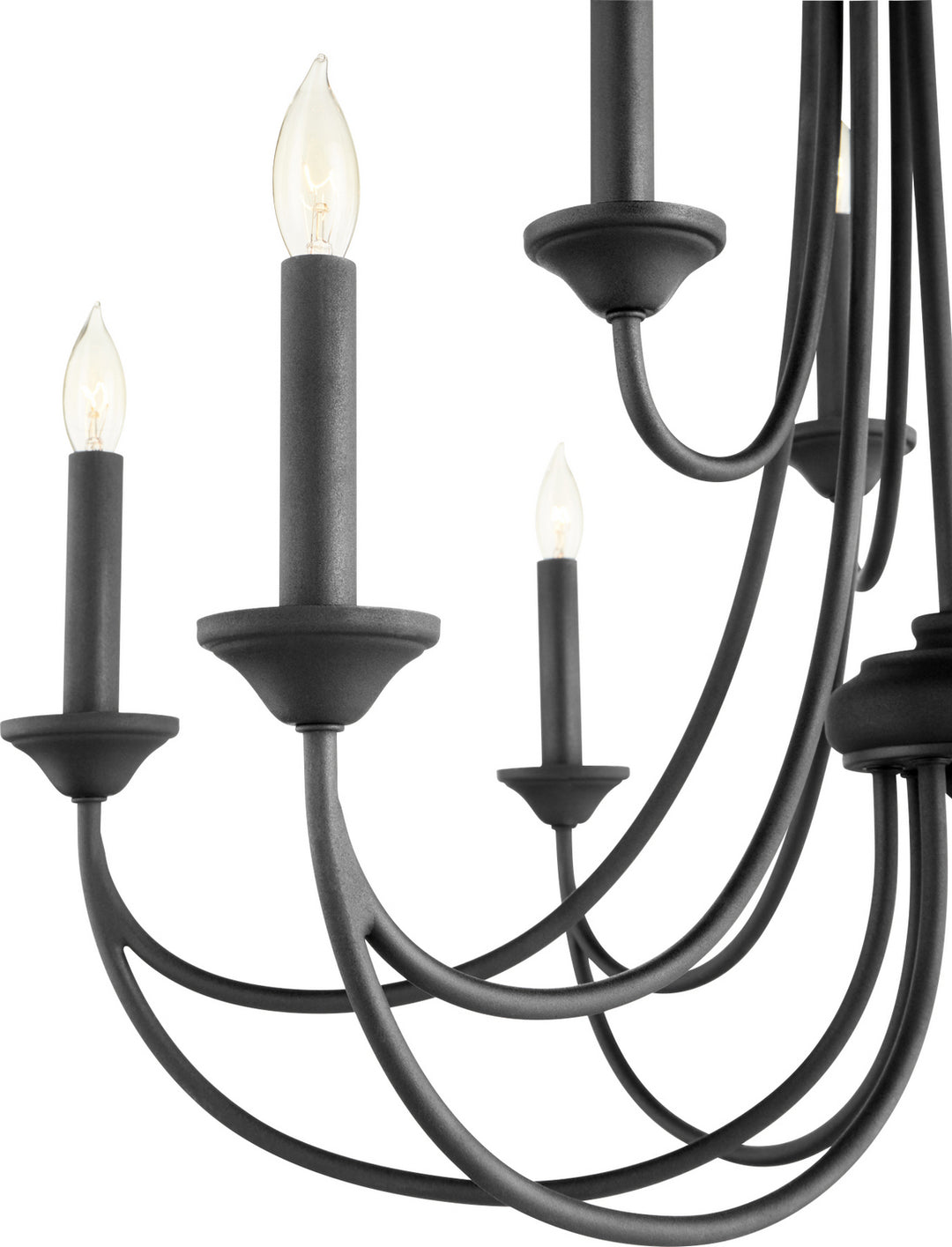 Quorum Brooks 6250-9-69 Chandelier Light - Textured Black