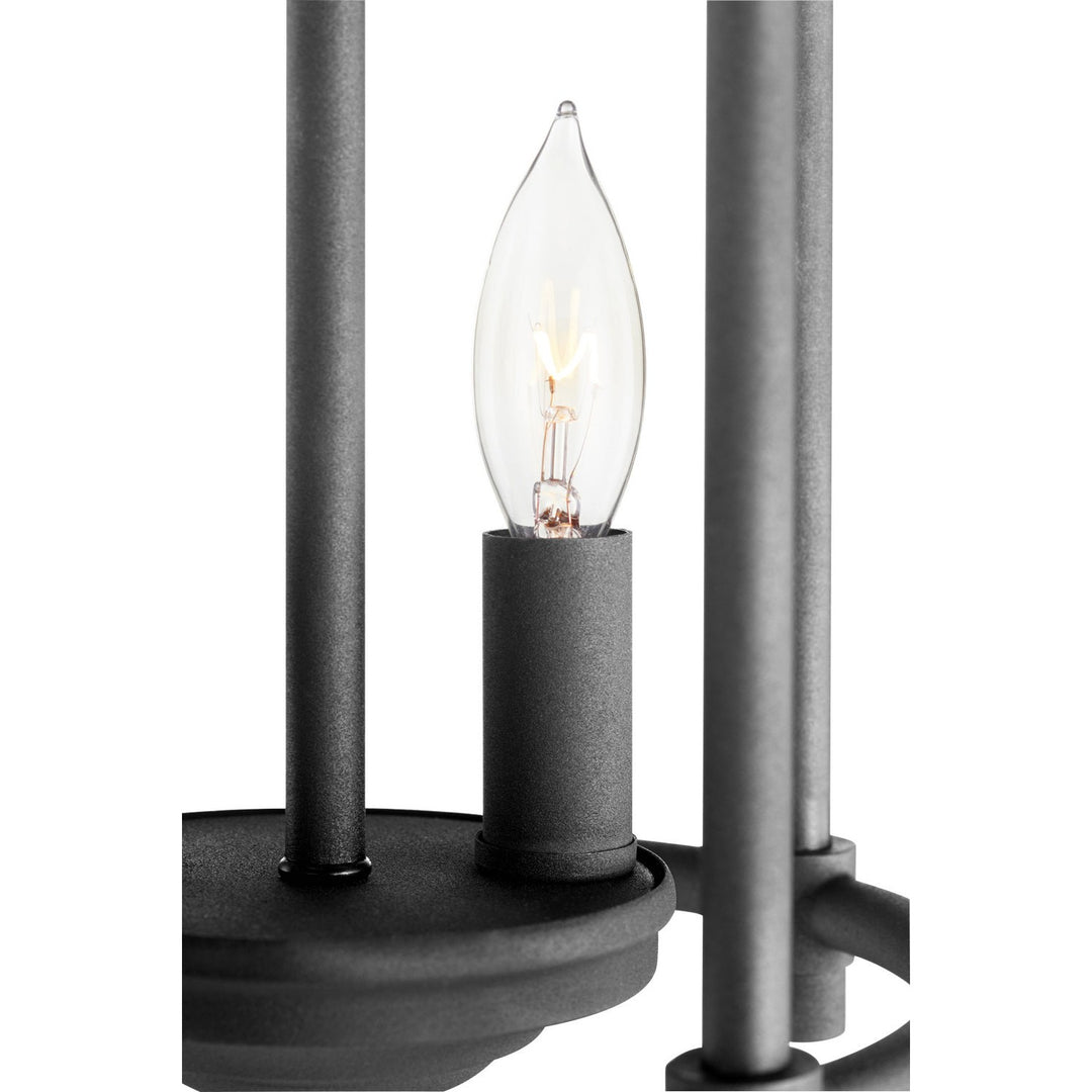 Quorum 6922 Cage Entries 6922-2-69 Pendant Light - Noir