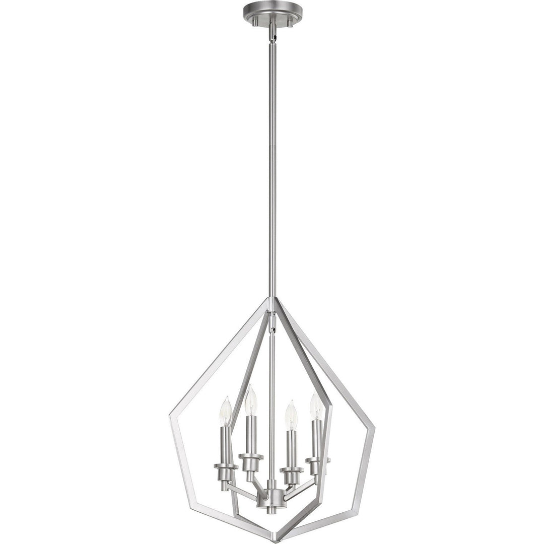 Quorum Knox 699-4-65 Chandelier Light - Satin Nickel