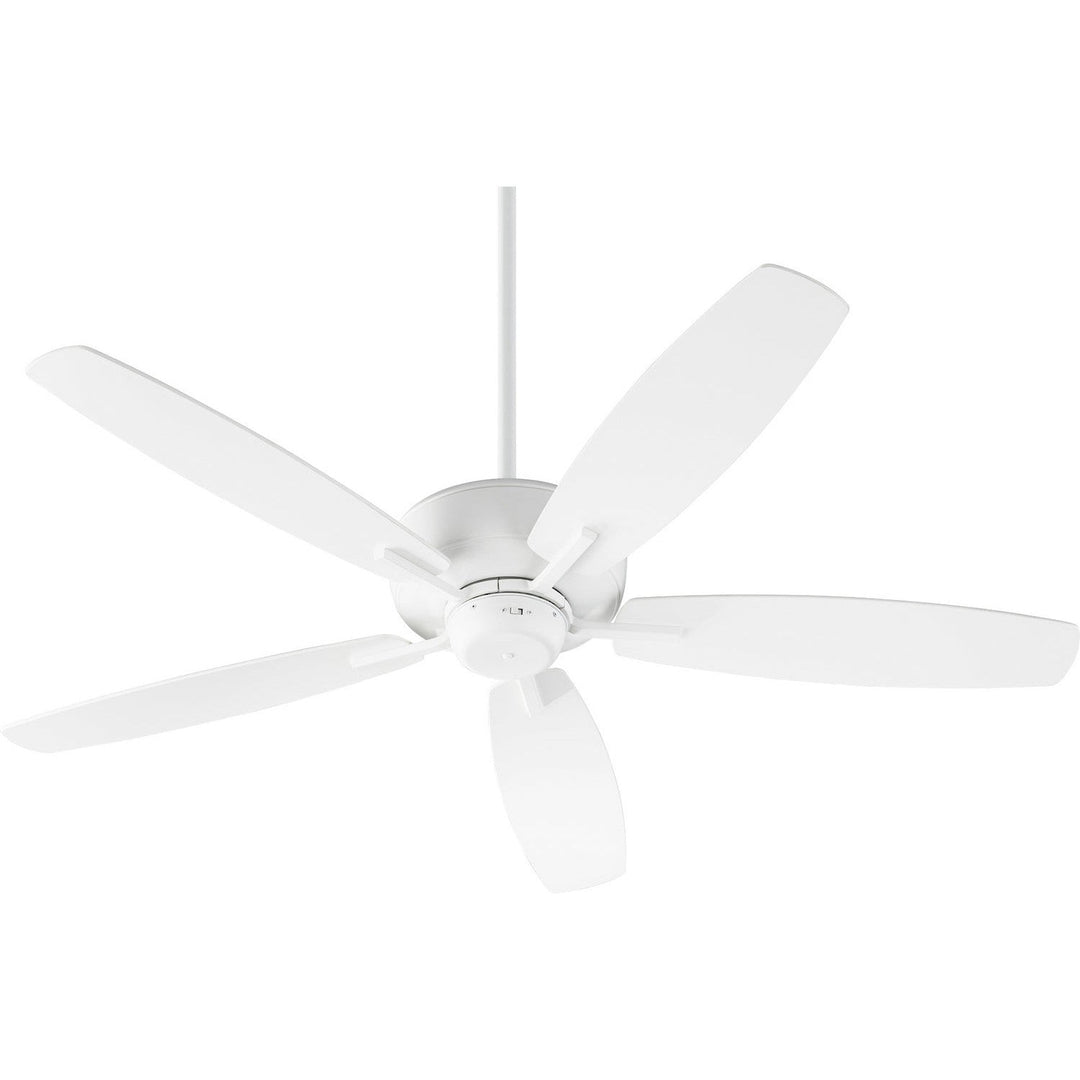 Quorum Breeze 7052-8 Ceiling Fan 52 in. - Studio White