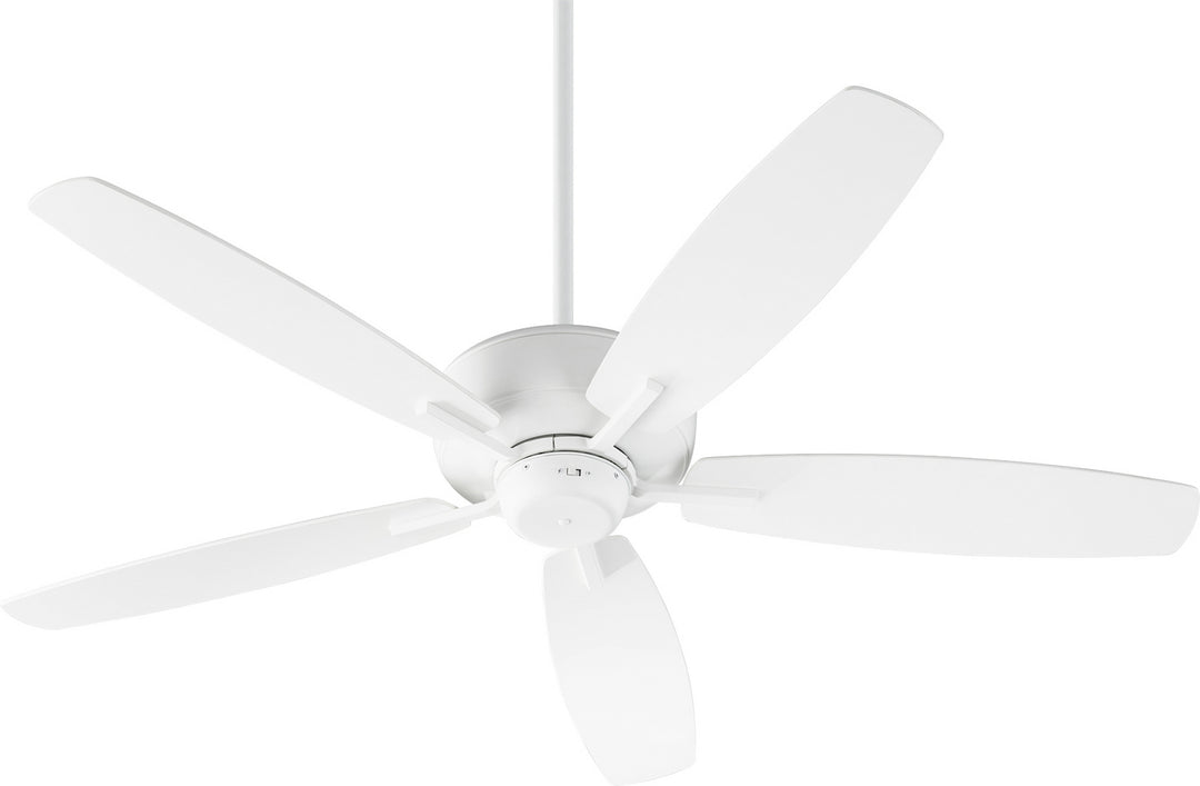 Quorum Breeze 7052-8 Ceiling Fan 52 in. - Studio White