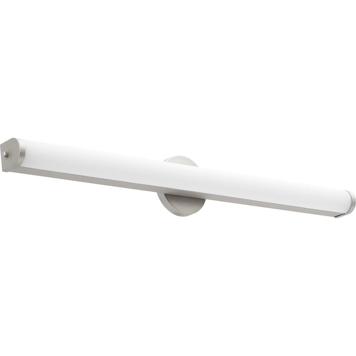 Quorum 910 LED Vanities 910-35-65 Bath Vanity Light 35 in. wide - Satin Nickel