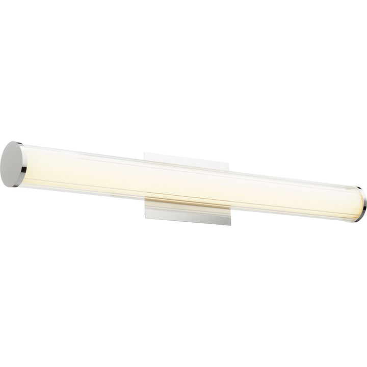 Quorum 912 LED Series 912-35-62 Bath Vanity Light 35 in. wide - Polished Nickel