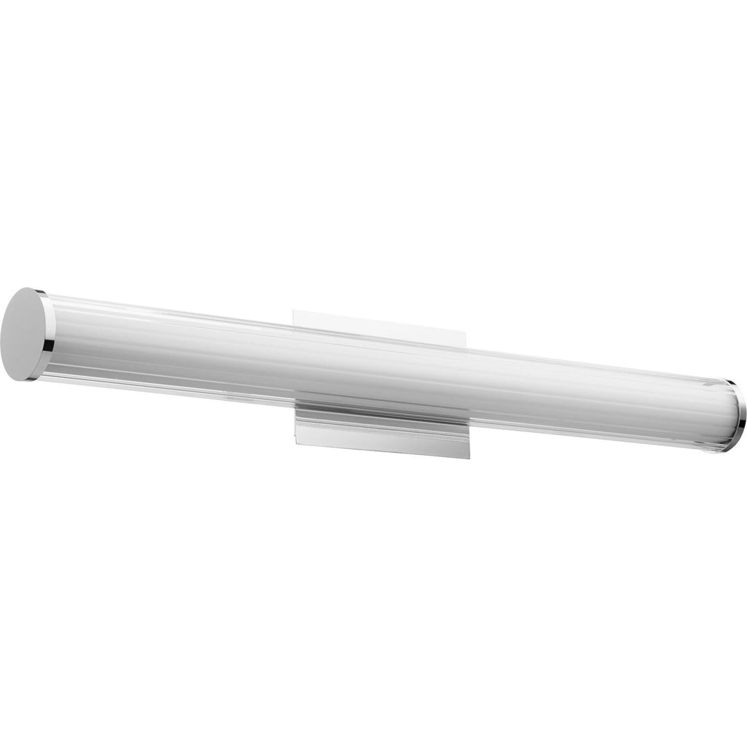 Quorum 912 LED Series 912-35-62 Bath Vanity Light 35 in. wide - Polished Nickel