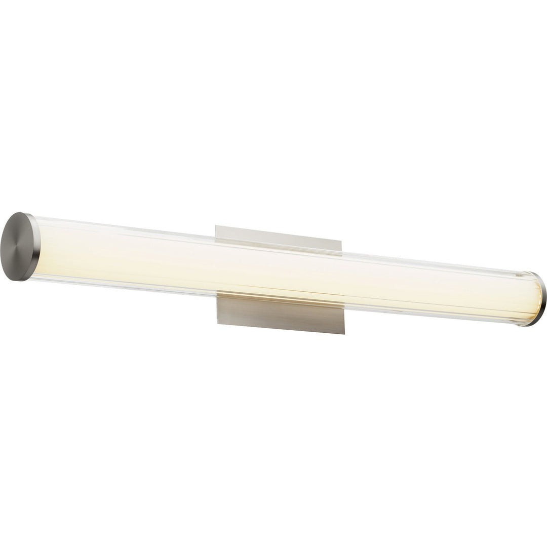 Quorum 912 LED Series 912-35-65 Bath Vanity Light 35 in. wide - Satin Nickel