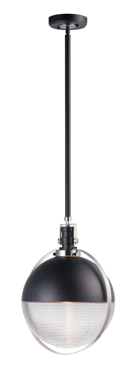 Maxim Axiom 10080CLBKSN Pendant Light - Black / Satin Nickel