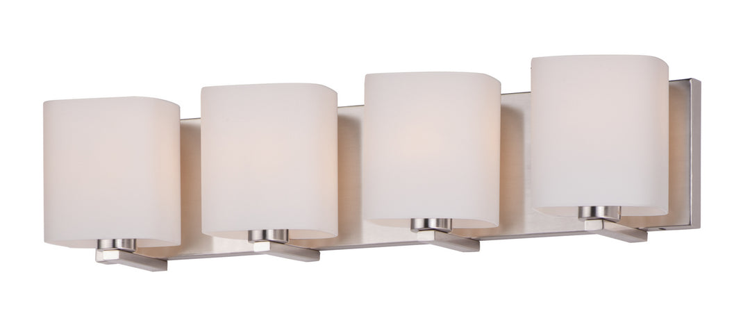 Maxim Wrap 11254SWSN Bath Vanity Light 27 in. wide - Satin Nickel