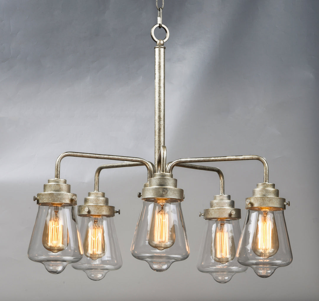 Maxim Cape Cod 11335CLWZ Chandelier Light - Weathered Zinc