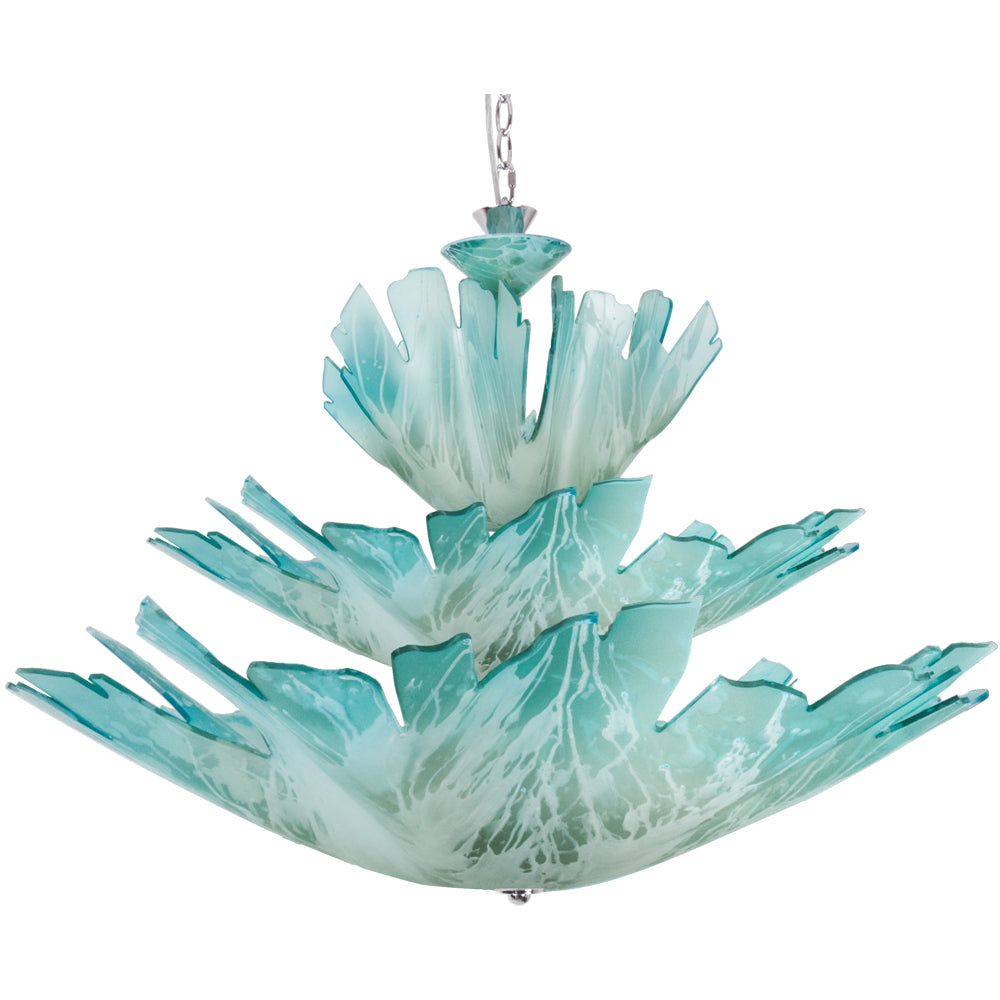 Van Teal Private Events 732750 Chandelier Light - Blending Teal