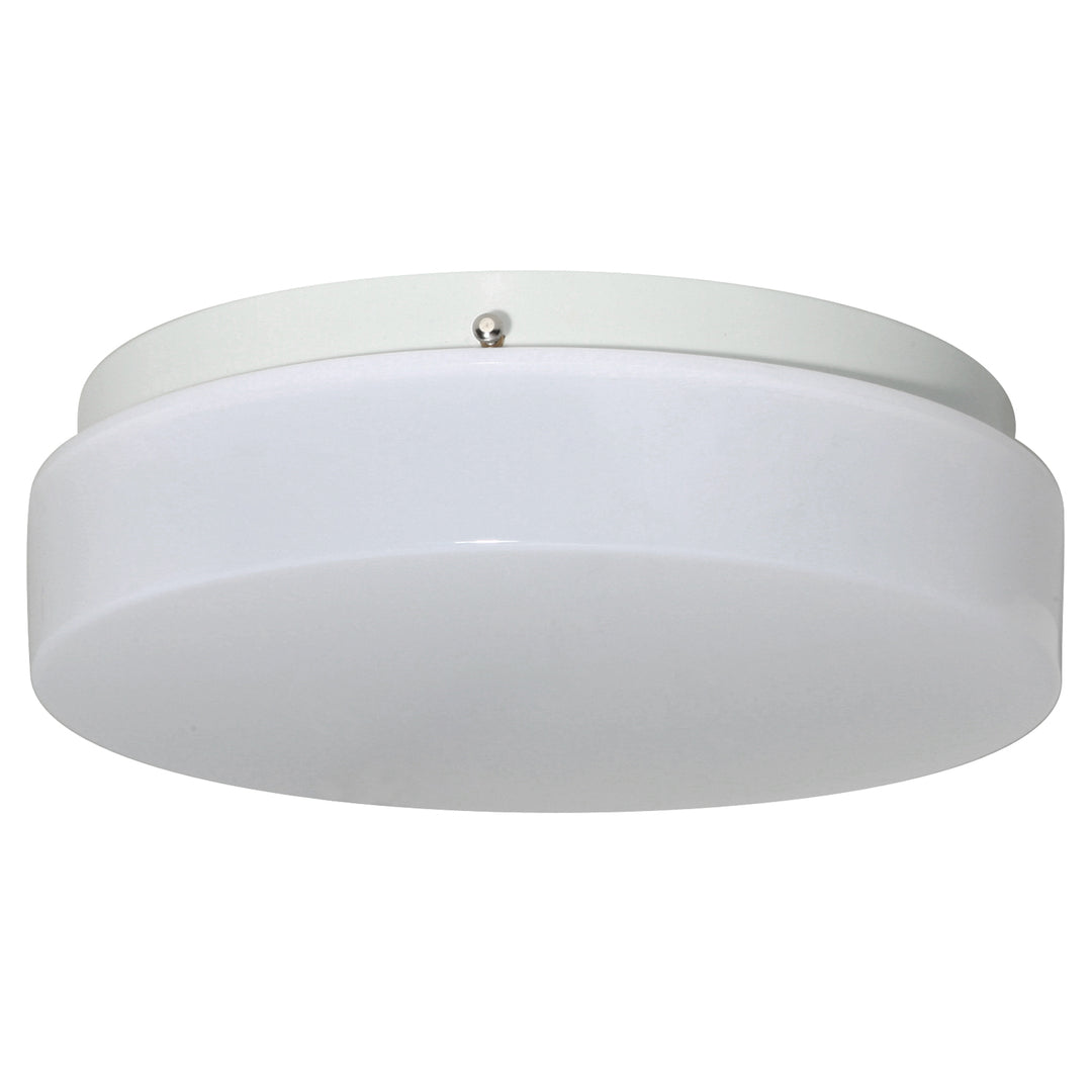 Wave Lighting 160FM-LR12C-WH Noelani Led Flush Mount Utility Light White