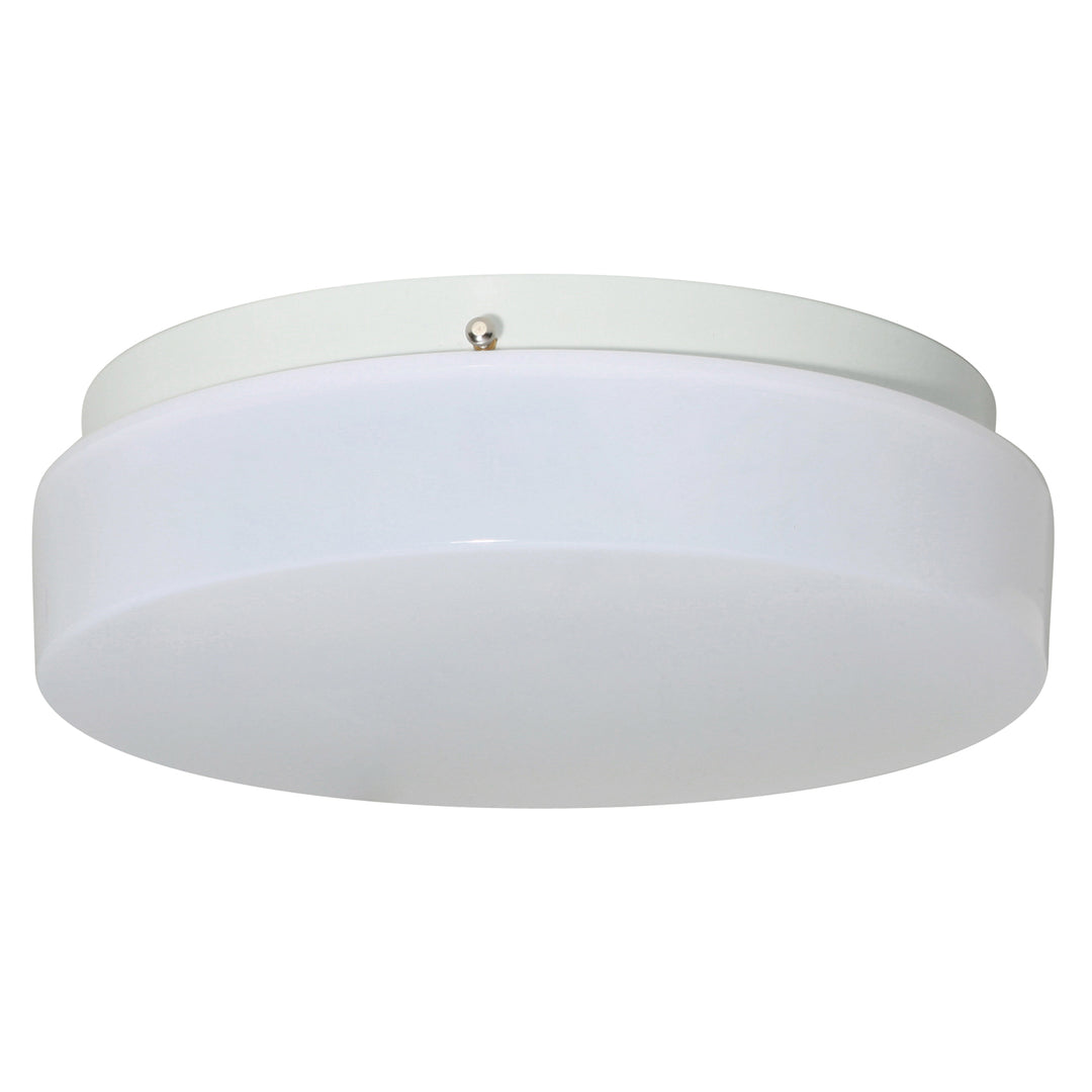 Wave Lighting 162FM-LR22W-WH Noelani Led Flush Mount Utility Light White