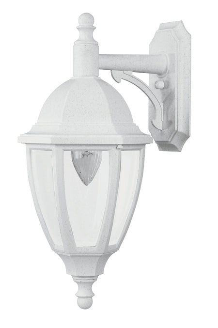 Wave Lighting S11VC-WH Everstone One Light Wall Mount Outdoor White