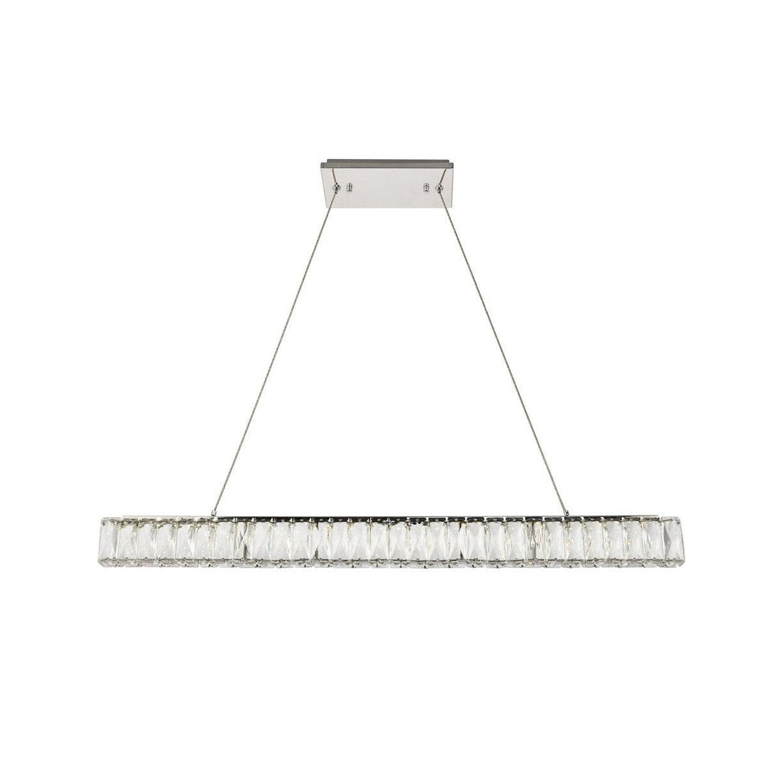 Elegant Monroe 3502D38C Pendant Light - Chrome