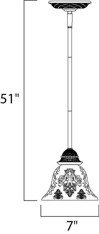 Maxim Symphony 91049SAOI Pendant Light - Oil Rubbed Bronze