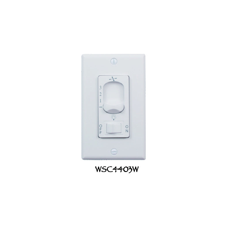 Wind River Fan Company WSC4403W  Control Fan White