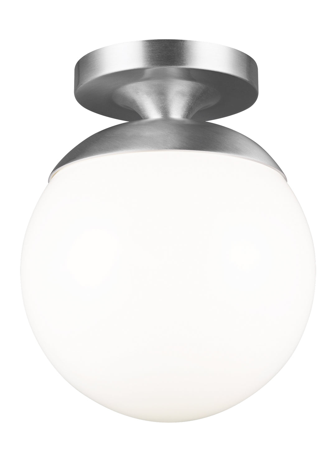 Visual Comfort Studio Leo - Hanging Globe 7518-04 Ceiling Light - Satin Aluminum