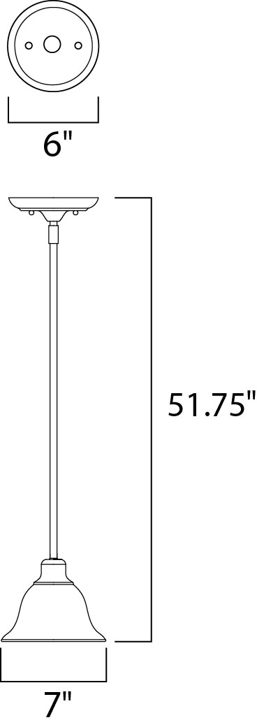 Maxim Pacific 91068MRKB Pendant Light - Kentucky Bronze