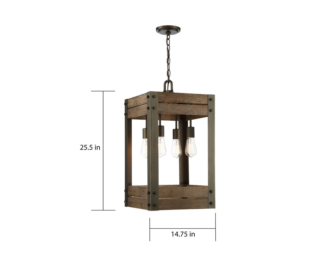 Nuvo Winchester 60-6426 Pendant Light - Bronze