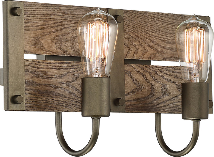 Nuvo Winchester 60-6428 Bath Vanity Light 17 in. wide - Bronze