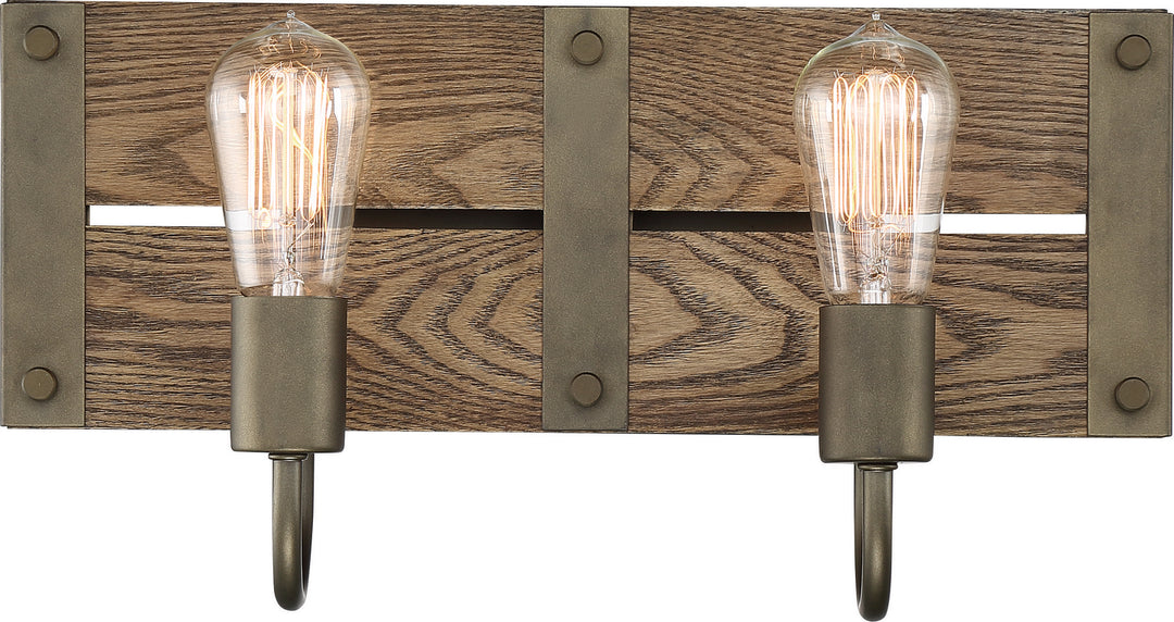 Nuvo Winchester 60-6428 Bath Vanity Light 17 in. wide - Bronze