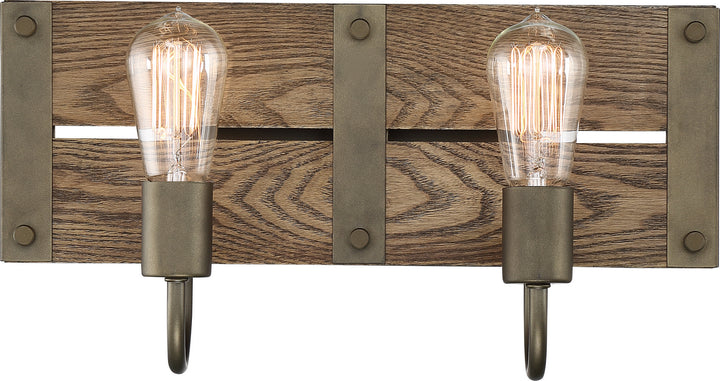 Nuvo Winchester 60-6428 Bath Vanity Light 17 in. wide - Bronze