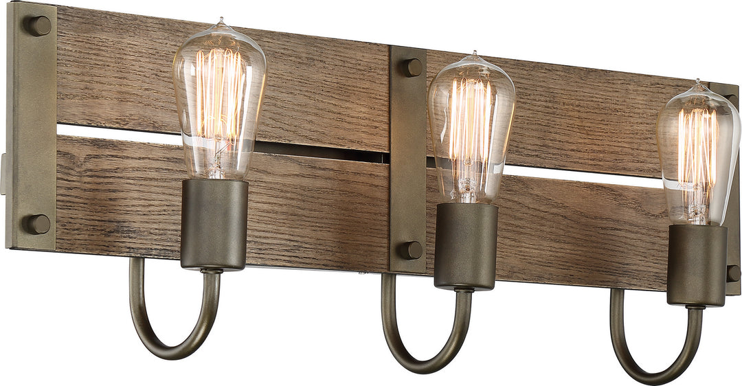 Nuvo Winchester 60-6429 Bath Vanity Light 24 in. wide - Bronze