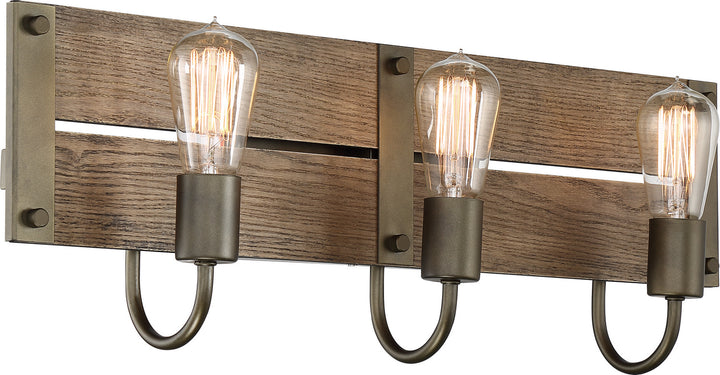Nuvo Winchester 60-6429 Bath Vanity Light 24 in. wide - Bronze