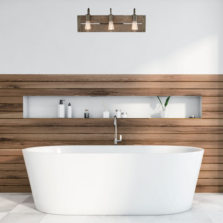 Nuvo Winchester 60-6429 Bath Vanity Light 24 in. wide - Bronze