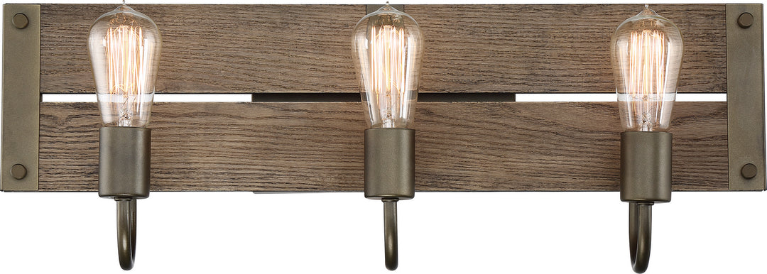 Nuvo Winchester 60-6429 Bath Vanity Light 24 in. wide - Bronze