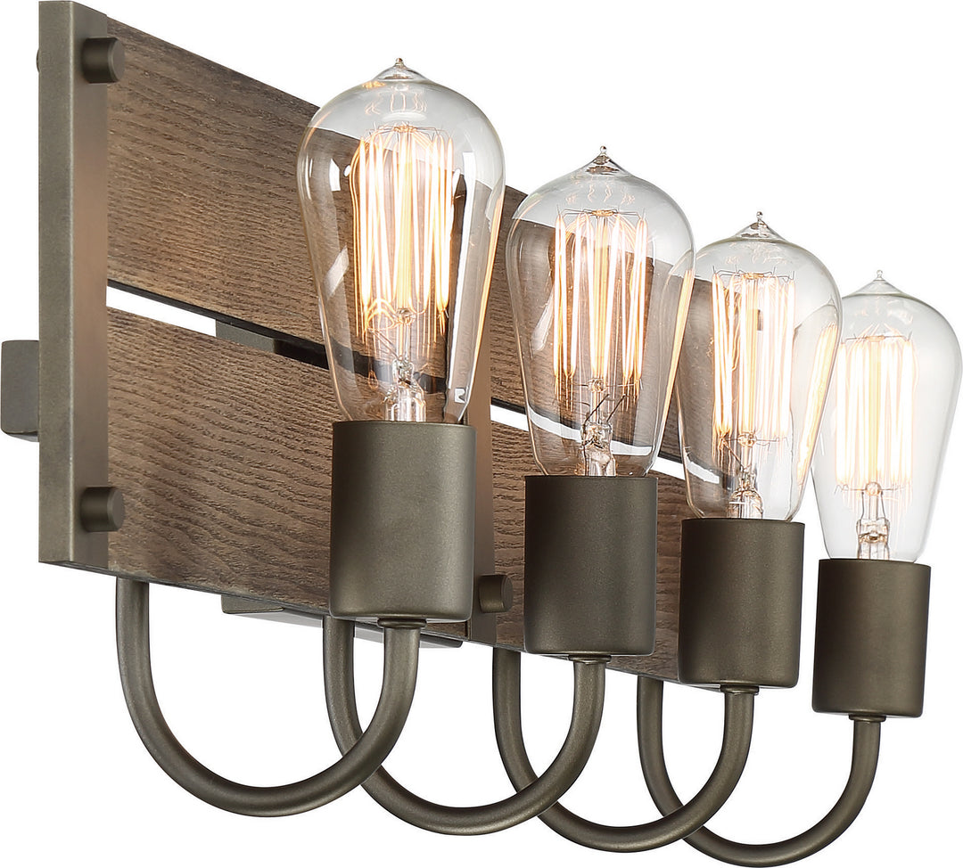 Nuvo Winchester 60-6430 Bath Vanity Light 33 in. wide - Bronze