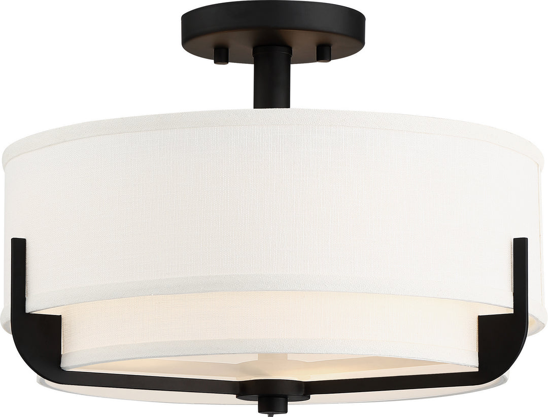 Nuvo Frankie 60-6545 Ceiling Light - Aged Bronze