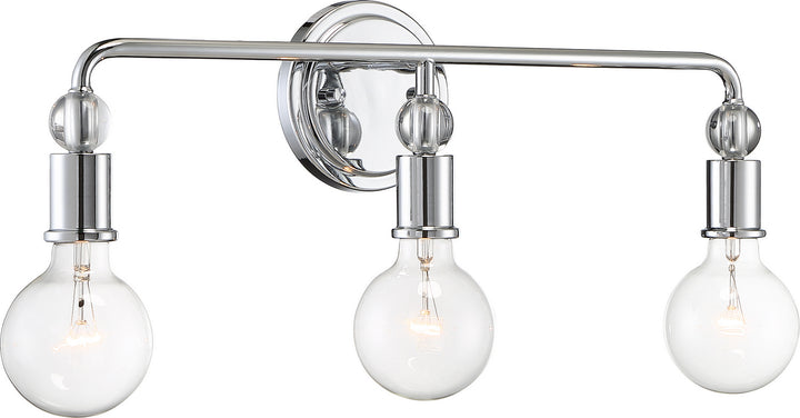 Nuvo Bounce 60-6563 Bath Vanity Light 24 in. wide - Polished Nickel