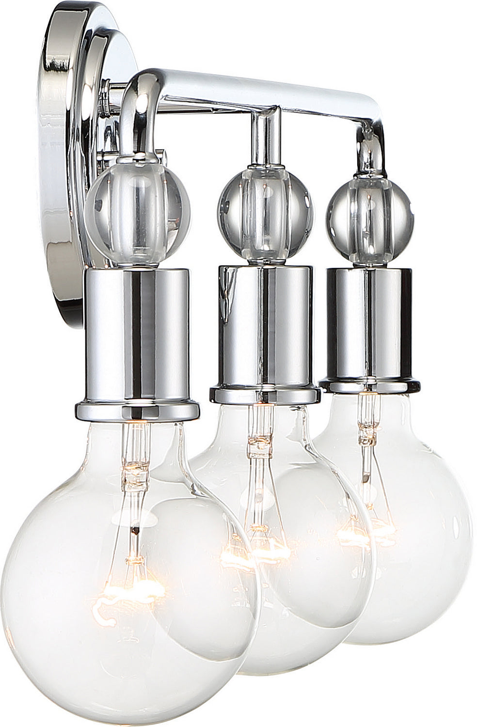Nuvo Bounce 60-6563 Bath Vanity Light 24 in. wide - Polished Nickel