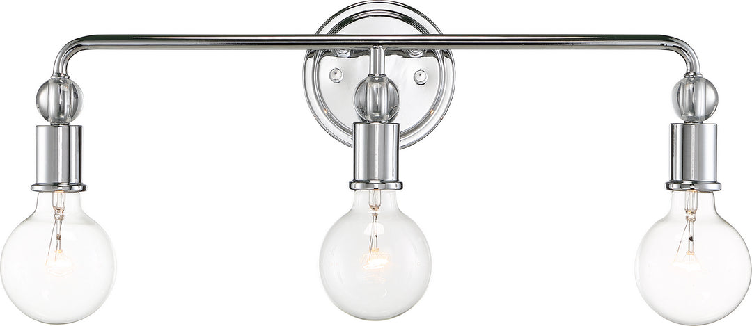 Nuvo Bounce 60-6563 Bath Vanity Light 24 in. wide - Polished Nickel