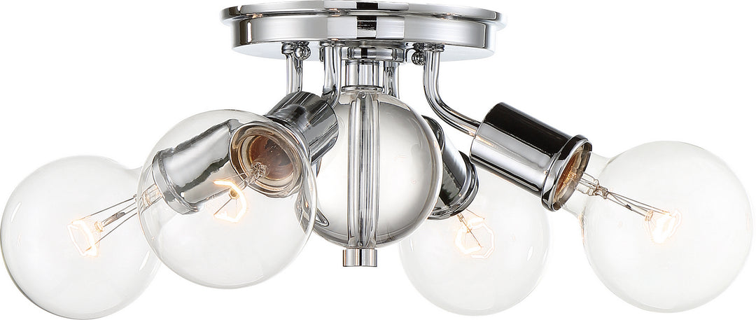 Nuvo Bounce 60-6564 Ceiling Light - Polished Nickel