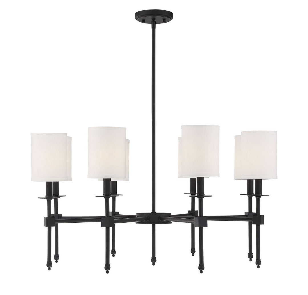 Savoy House Chatham 1-306-8-89 Chandelier Light - Matte Black