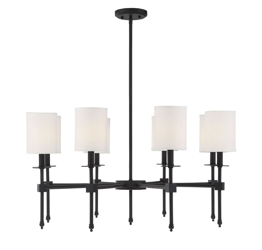 Savoy House Chatham 1-306-8-89 Chandelier Light - Matte Black