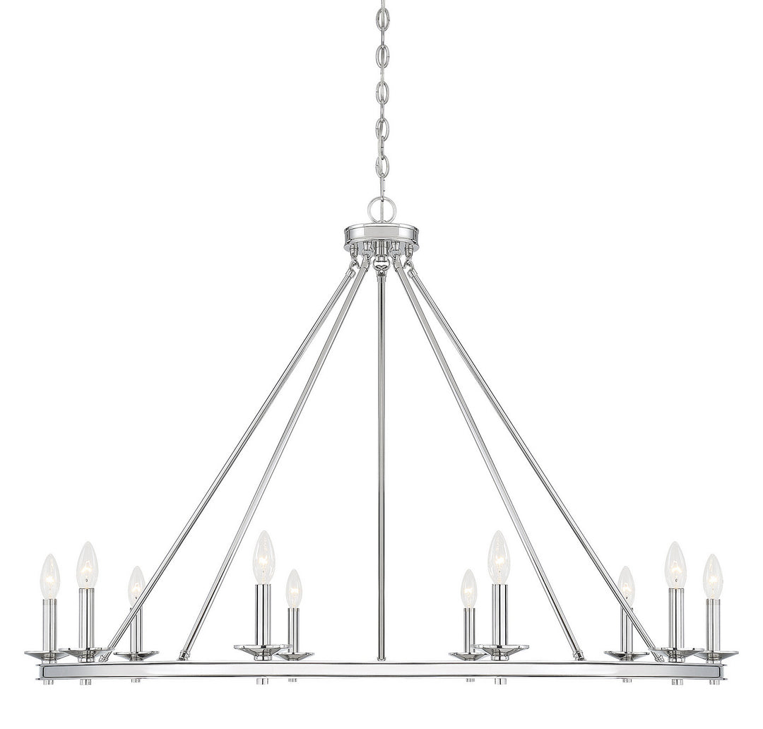 Savoy House Middleton 1-310-10-109 Chandelier Light - Polished Nickel