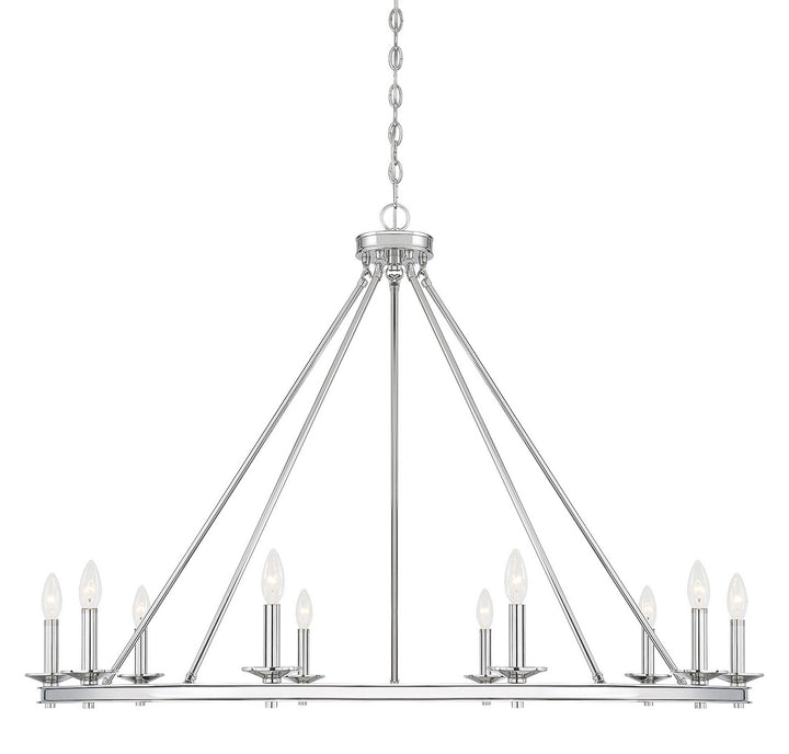 Savoy House Middleton 1-310-10-109 Chandelier Light - Polished Nickel