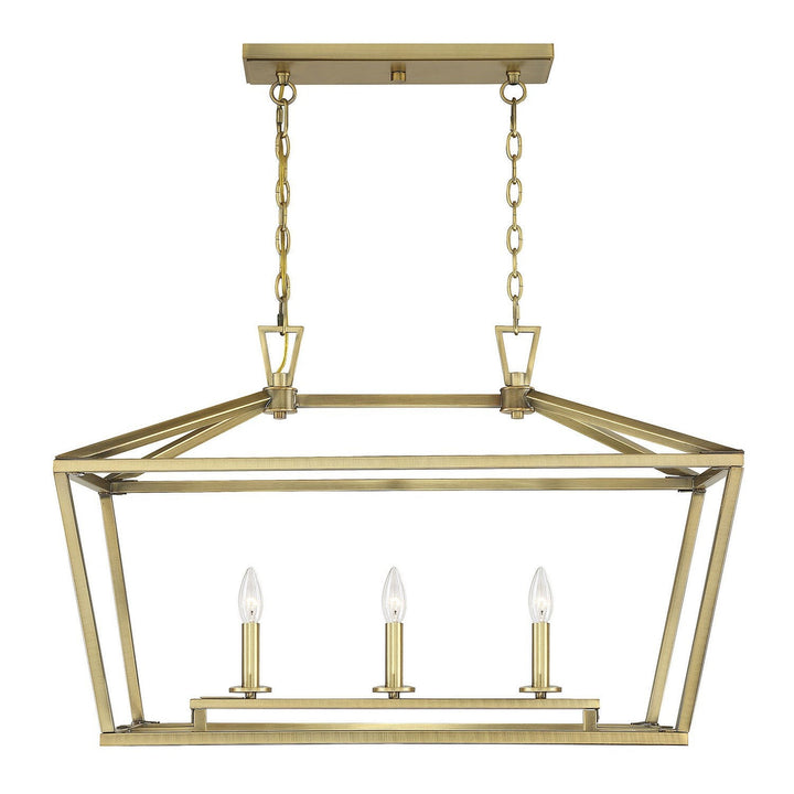 Savoy House Townsend 1-323-3-322 Pendant Light - Warm Brass